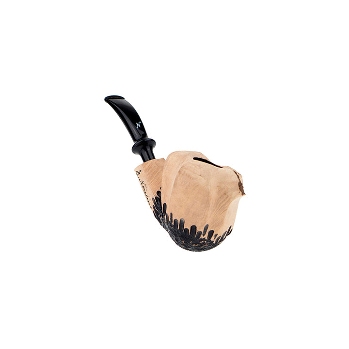 Erik Nording Freehand Signature Rustic Pipe No. 408
