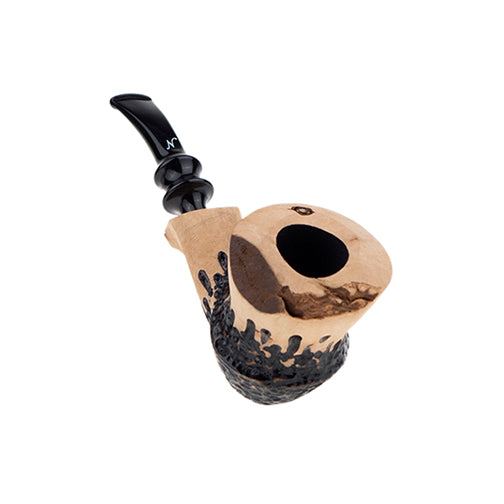 Erik Nording Freehand Signature Rustic Pipe No. 413