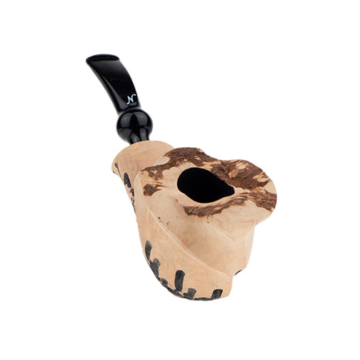 Erik Nording Freehand Signature Rustic Pipe No. 422