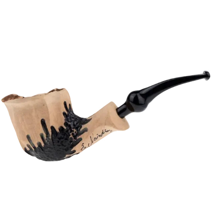 Erik Nording Freehand Signature Rustic Pipe No. 422 REV