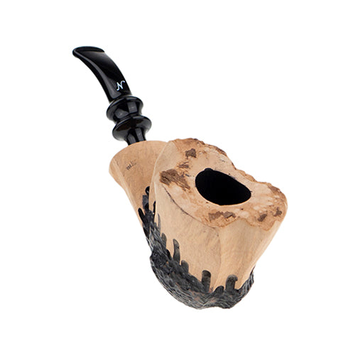 Erik Nording Freehand Signature Rustic Pipe No. 425