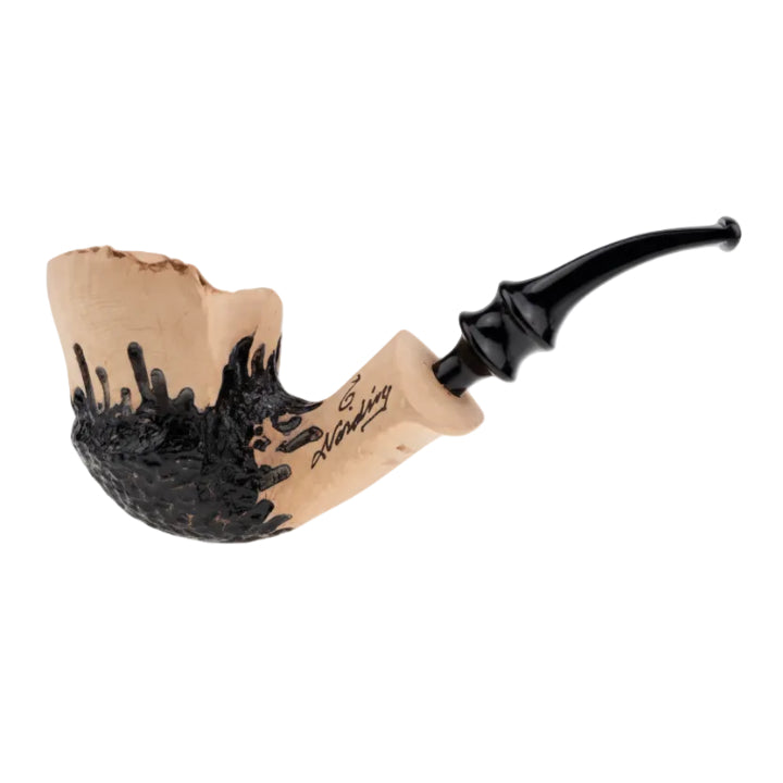 Erik Nording Freehand Signature Rustic Pipe No. 426