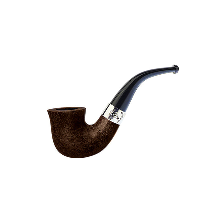 Peterson Aran Smooth Nickel Mounted Pipe Shape 05