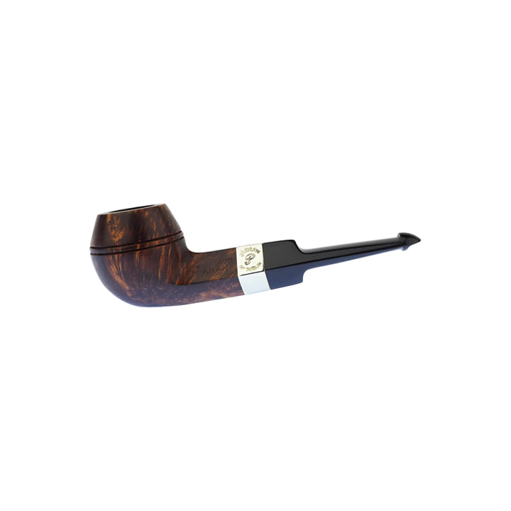 Peterson Aran Smooth Nickel Mounted Pipe Shape 150