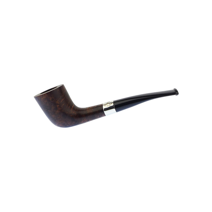 Peterson Aran Smooth Nickel Mounted Pipe Shape 268