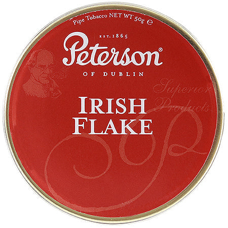 Peterson Irish Flake Pipe Tobacco - 50 Gram Tin