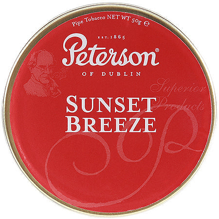 Peterson Sunset Breeze Pipe Tobacco - 50 Gram Tin
