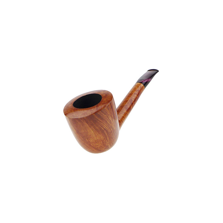 Randy Wiley Pipe No. 1085 - Feather-Carved, 10