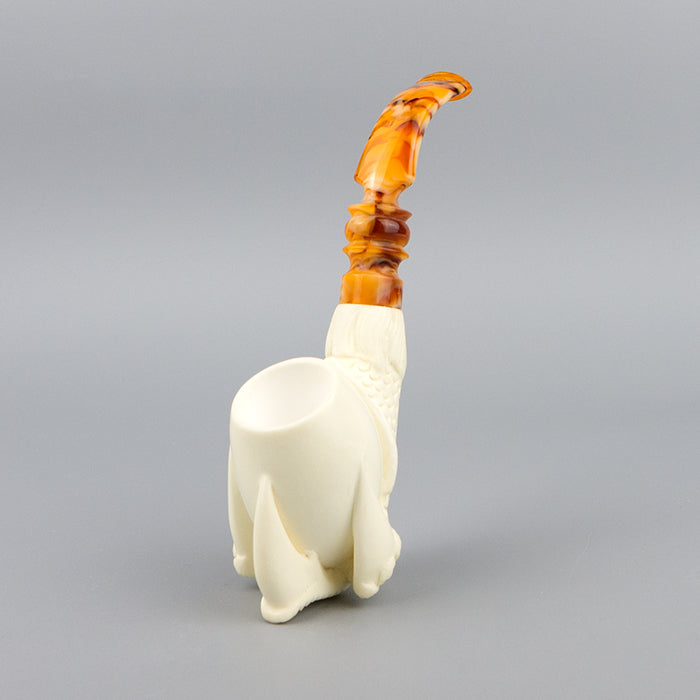 SMS Meerschaum Pipe No. 093-ECS-2 - Smooth Eagle Claw
