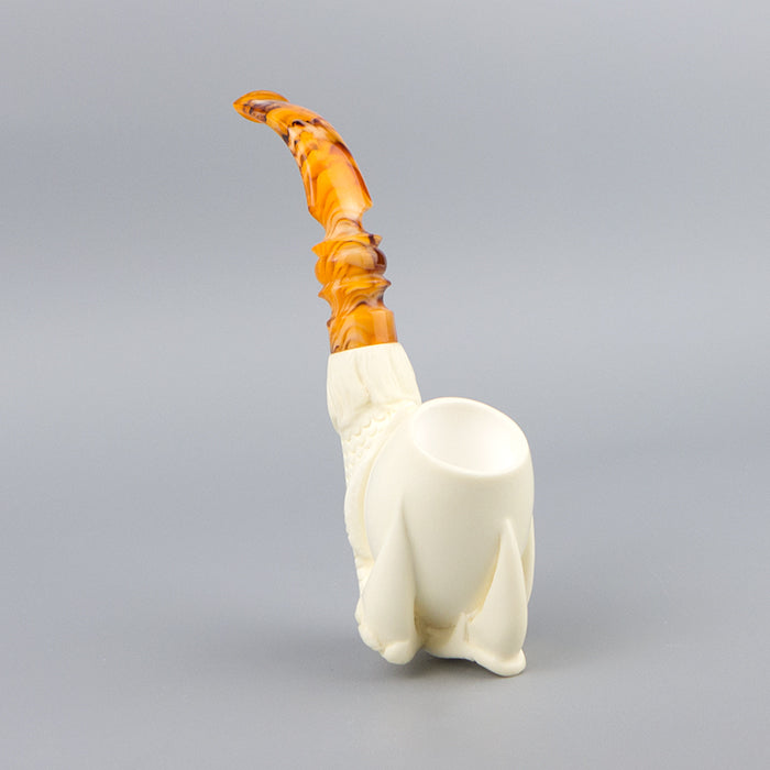 SMS Meerschaum Pipe No. 093-ECS-2 - Smooth Eagle Claw