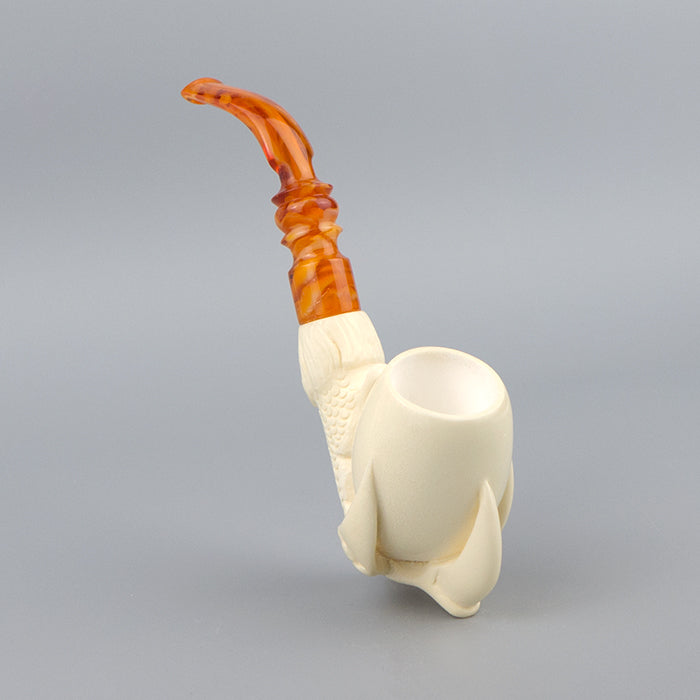SMS Meerschaum Pipe No. 093-ECS-4 - Smooth Eagle Claw