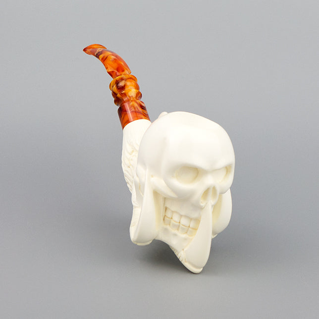 SMS Meerschaum Pipe No. 114-CS-3 Claw & Skull
