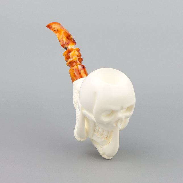 SMS Meerschaum Pipe No. 114-CS-4 Claw & Skull