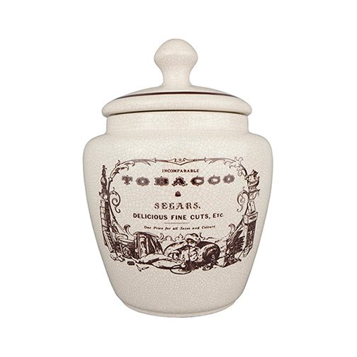 Savinelli Antiqued Ceramic Tobacco Jar - Small