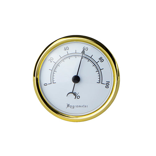 Savoy Analog Hygrometer - White Face