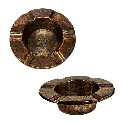 Stinky Cigar Distressed Copper Plated Cigar Ashtray