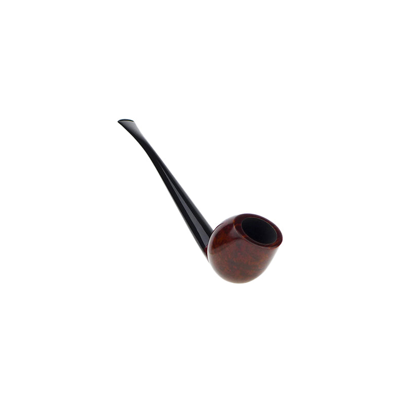 TPE Handmade Churchwarden Pipe No. 2302 - Smooth Burgundy (5)