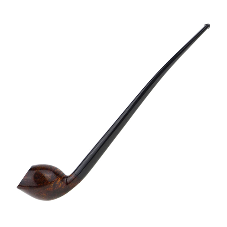 TPE Handmade Churchwarden Pipe No. 2305 - Smooth Brown (6)