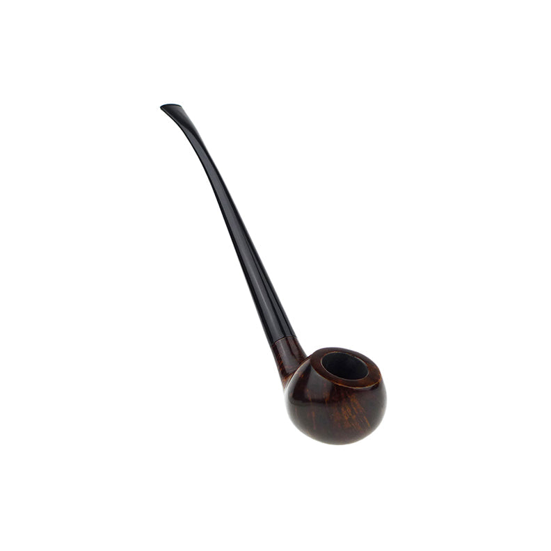 TPE Handmade Churchwarden Pipe No. 2307 - Smooth Brown (6)