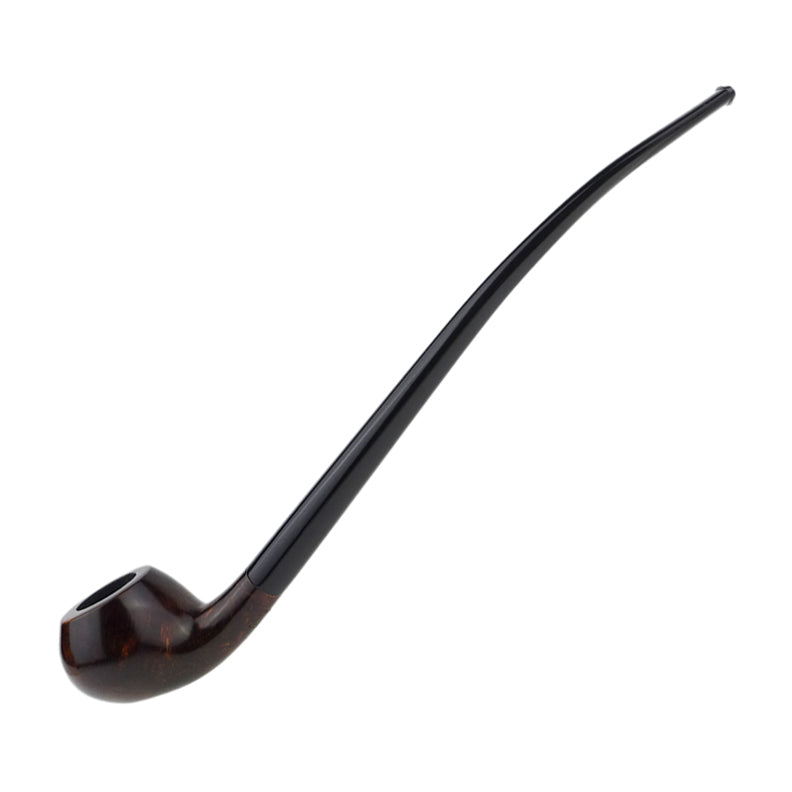 TPE Handmade Churchwarden Pipe No. 2307 - Smooth Brown (6)