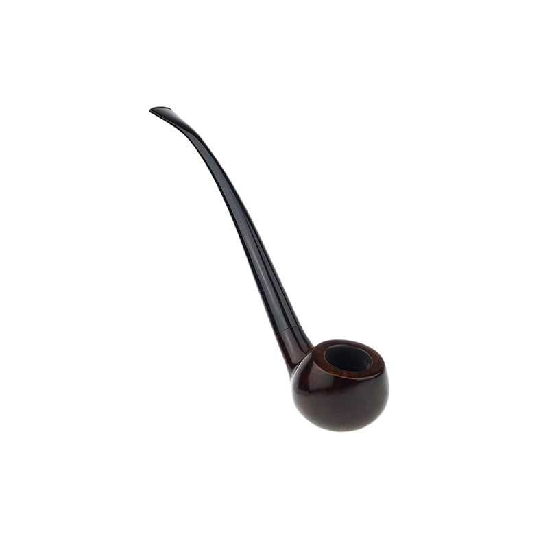 TPE Handmade Churchwarden Pipe No. 2308 - Smooth Brown (6)