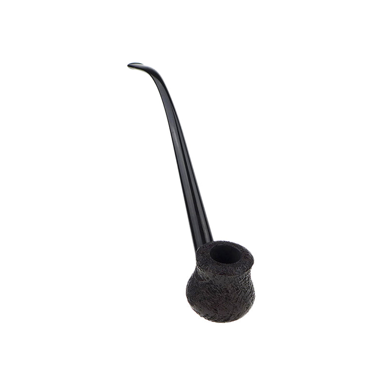 TPE Handmade Churchwarden Pipe No. 2309 - Sandblast Brown (7)