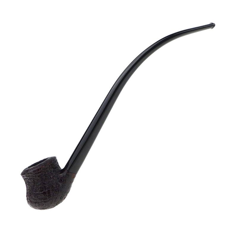 TPE Handmade Churchwarden Pipe No. 2309 - Sandblast Brown (7)