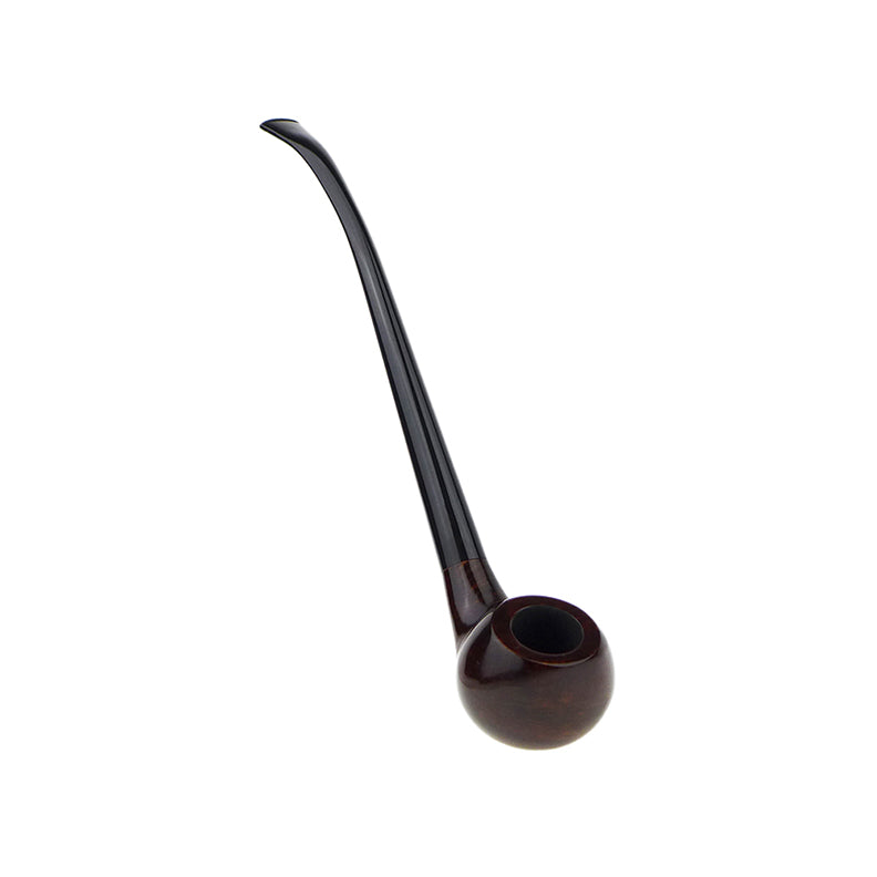 TPE Handmade Churchwarden Pipe No. 2312 - Smooth Brown (7)