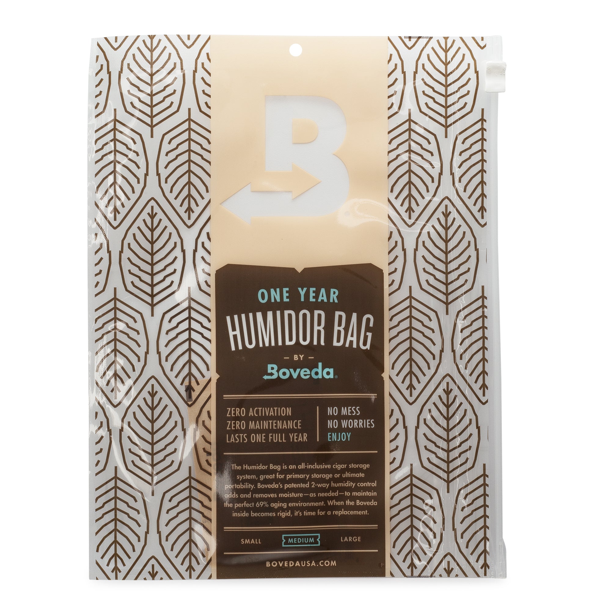 Boveda (1-year) Humidor Bag - Medium